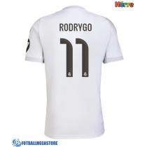 Fotballdrakt Herre Real Madrid Rodrygo Goes #11 Hjemmedrakt 2025-26 Kortermet